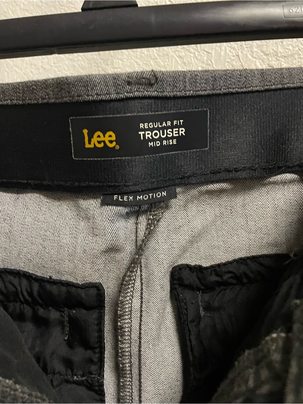 Lee Women's Dark Charcoal Gray Straight-Leg Trousers - Picture 9 of 11